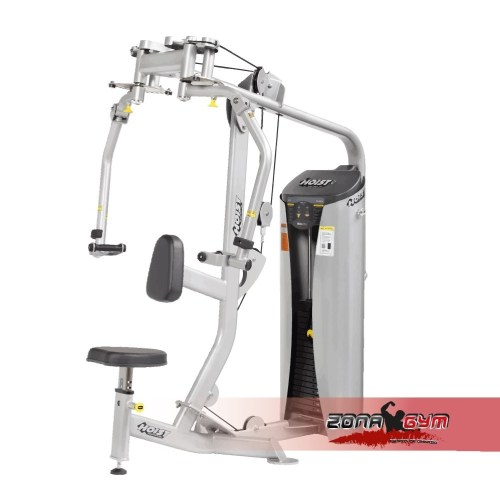 Peck Deck y deltoides con placas - HOIST